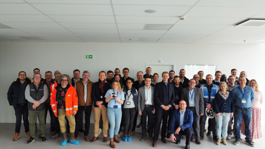 RÉCEPTION DE L'USINE DU FUTUR DE MATRA ÉLECTRONIQUE Matra Electronique